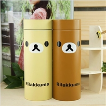 新款304不锈钢350ml阿狸轻松熊保暖保温杯可爱卡通小水杯批发