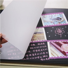 10寸横版相册隔页纸相册硫酸纸30张描图纸尺寸可以定制