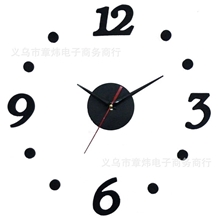 厂家供应DIY挂钟韩版时尚挂钟EVA泡沫挂钟义乌挂钟