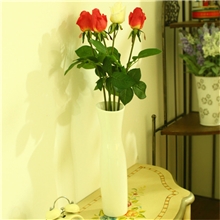 特价现代简约风格简约陶瓷旗袍斜口花瓶乔迁新居礼品家居饰品