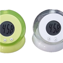 工厂直销外壳为ABS高环保水能时钟，水能电子时钟