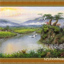 供应纯手绘风景油画（宾馆酒店庆典家居装饰）