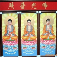 D-2389批发供应西方三圣佛像油画