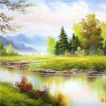 批发供应油画新居挂画乔迁送礼佳品