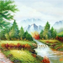 批发供应油画大量现货自有画室欢迎定做