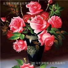 三维立体画花卉精品家居装饰画墙画HY3105三维印刷厂家