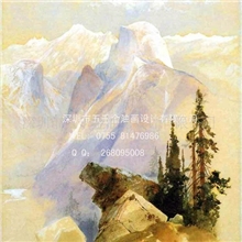 《五千金油画》古典风景油画_欧式油画_风景画_大堂