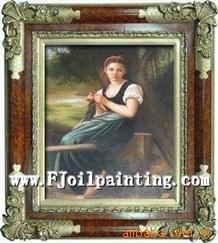 供应油画古典人物系类油画外国油画等油画绘作批发