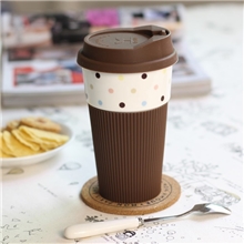 新款星巴克创意图案大容量车载杯陶瓷杯批发马克杯淘宝热销