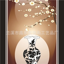 水晶装饰画画心抽象画批发