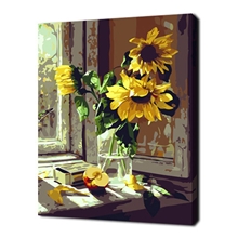 数字油画窗口diy数字油画diy油画装饰画批发装饰画