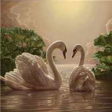 diy数字油画厂家批发325新版爱意40*50