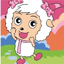 diy儿童玩具数字厂价直销10*15cm卡通美洋洋.