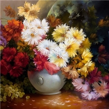 diy数字油画厂家批发333惹火40*50