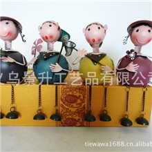 新奇特创意情侣娃娃铁艺工艺品