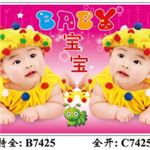 [厂家直销]2013新版年画纸画墙画海报批发定做母婴用品宝宝画批发