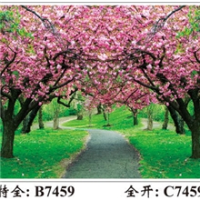 [厂家直销]2013全开新版年画纸画墙画海报批发定做山水风景画批发