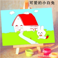 疯狂抢购中！可贴牌代加工OEM数字油画批发数字油画厂家