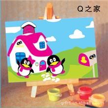 数字油画批发数字油画加盟支持混批500元出货diy数字油画