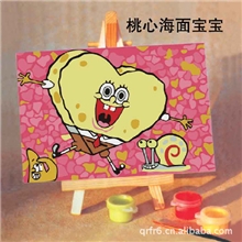 疯狂抢购中！可贴牌代加工OEM简约版数字油画油画