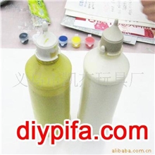 DIY陶瓷彩绘颜料批发丙烯化颜料瓶装500mldiy配件
