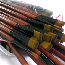 陶瓷彩绘涂鸦画美术绘画笔扁笔宽笔