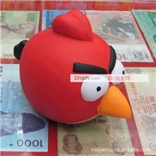 愤怒的小鸟陶瓷彩绘低温陶瓷儿童手工画货号DIY0151289