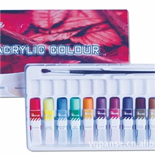 供应A401312色扁6克丙烯颜料盒装/水彩颜料/广告彩/金属颜料