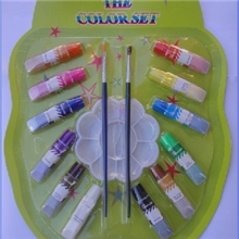 供应W920612色扁6ML水彩颜料吸卡/丙烯颜料/广告彩