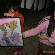 2013最火暴DIY玩具填色画彩绘画涂鸦画动漫彩绘