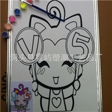 涂鸦画的升级版&ldquo;无数字油画&rdquo;来了