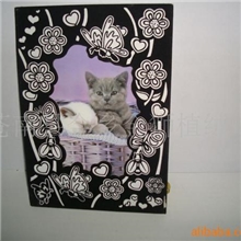 供应植绒相框,植绒笔记本,植绒卡片(图)