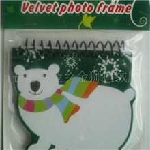 供应植绒画，3D拼图，植绒笔记本，包装纸，不干胶(图)