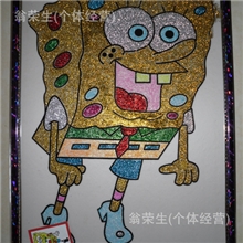 金粉画30*40厂家直销图案多