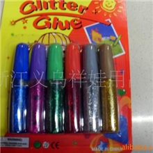 供应6克6只吸卡简装金粉笔金粉画