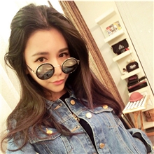 2013新款复古框架眼镜克罗心金属框墨镜太阳眼镜圆框太子镜批发
