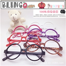 2013韩版新款阿拉蕾正圆小可爱儿童眼镜框无镜片FM829