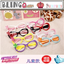 只赚信誉不赚钱2013新款超级可爱儿童小花眼镜框FM743