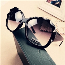 （8185）男女大小方框眼镜复古菱形圆太阳镜淘宝新款板材墨镜批发