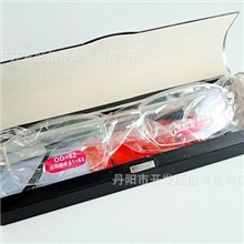 凯迪半框加膜树脂老花镜老光镜超轻时尚品牌高档携带方便非球面