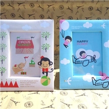 义乌赠品纸相框，儿童节日相框促销，纸相框定制加工