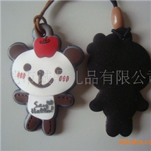 【有图有真相】供应PVC软胶小女孩手机擦，电压手机擦