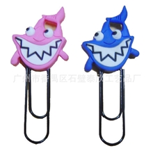 PVC软胶书签回形针卡通书签广告书签（2013热销礼品定制）