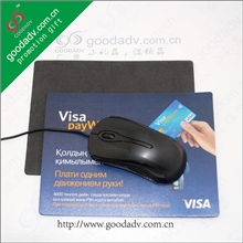 厂家订做价格实惠广告促销EVA鼠标垫Visa磨砂面泡棉鼠标垫