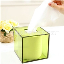 高档亚克力纸巾盒有机玻璃纸巾盒