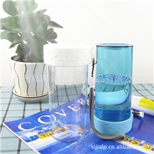 厂家直供6031单层密封随身携带杯350ml创意旅行杯塑料杯