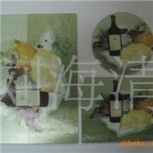 厂家批发精美促销家居实用礼品钢化三合一玻璃菜板