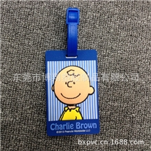 供应3D立体行李牌滴胶行李牌小头儿子行李牌环保创意行李牌