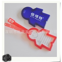 【深圳厂家定制LOGO】人形注塑行李牌倍博特药业广告促销礼品