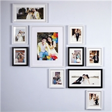10混排框照片墙相框墙创意画框相框组合批发定制ZPQ-Z10-02